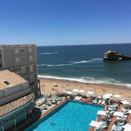 Apartamento Superbe Miramar Plein Sud, Pieds Dans L'eau Biarriz