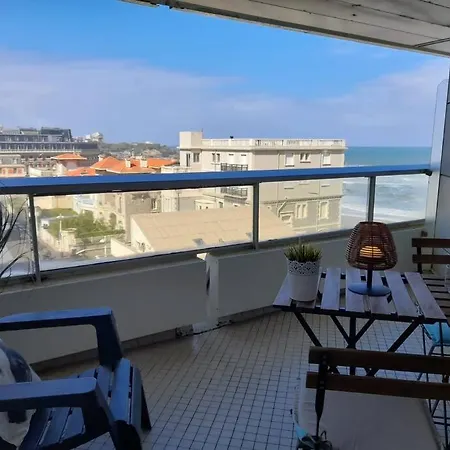 Apartment Superbe Miramar Plein Sud, Pieds Dans L'eau Biarritz